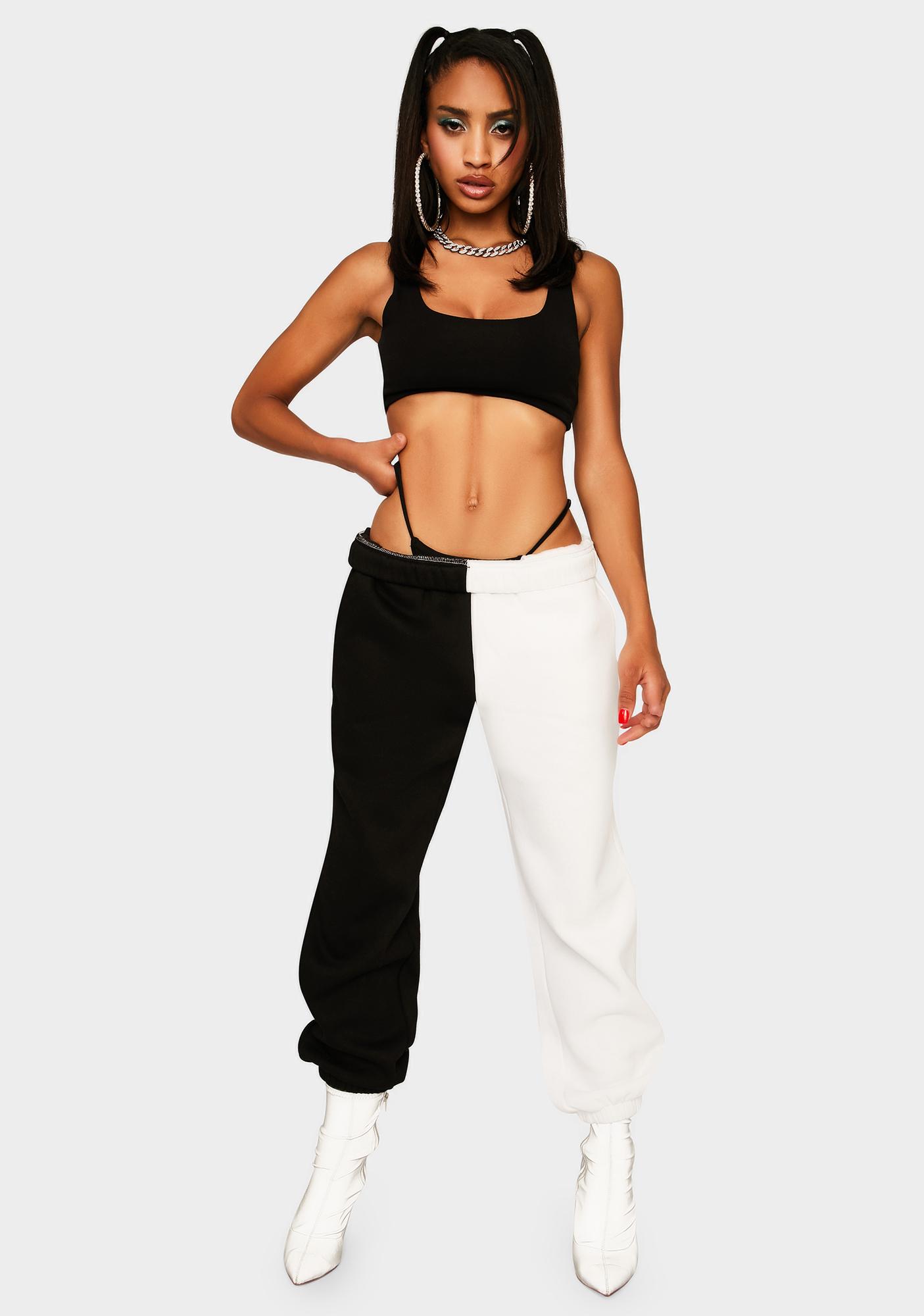 two tone joggers