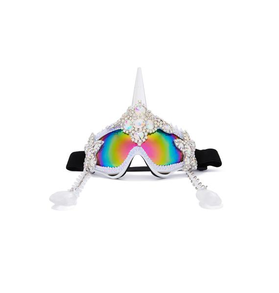 The Lyte Couture Unicorn Goggles Dolls Kill