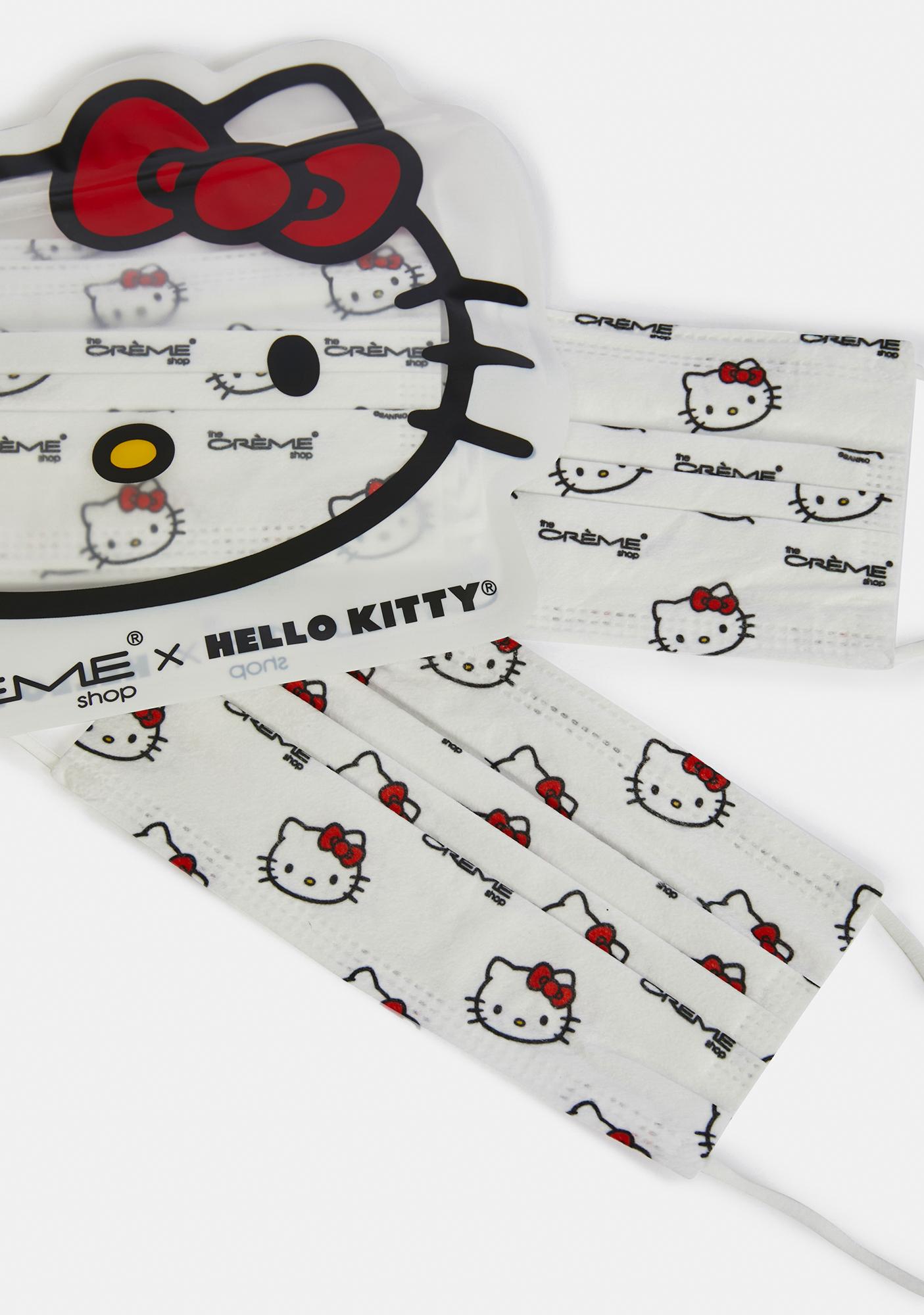 The Crème Shop X Hello Kitty 3-Ply Protective Face Mask | Dolls Kill