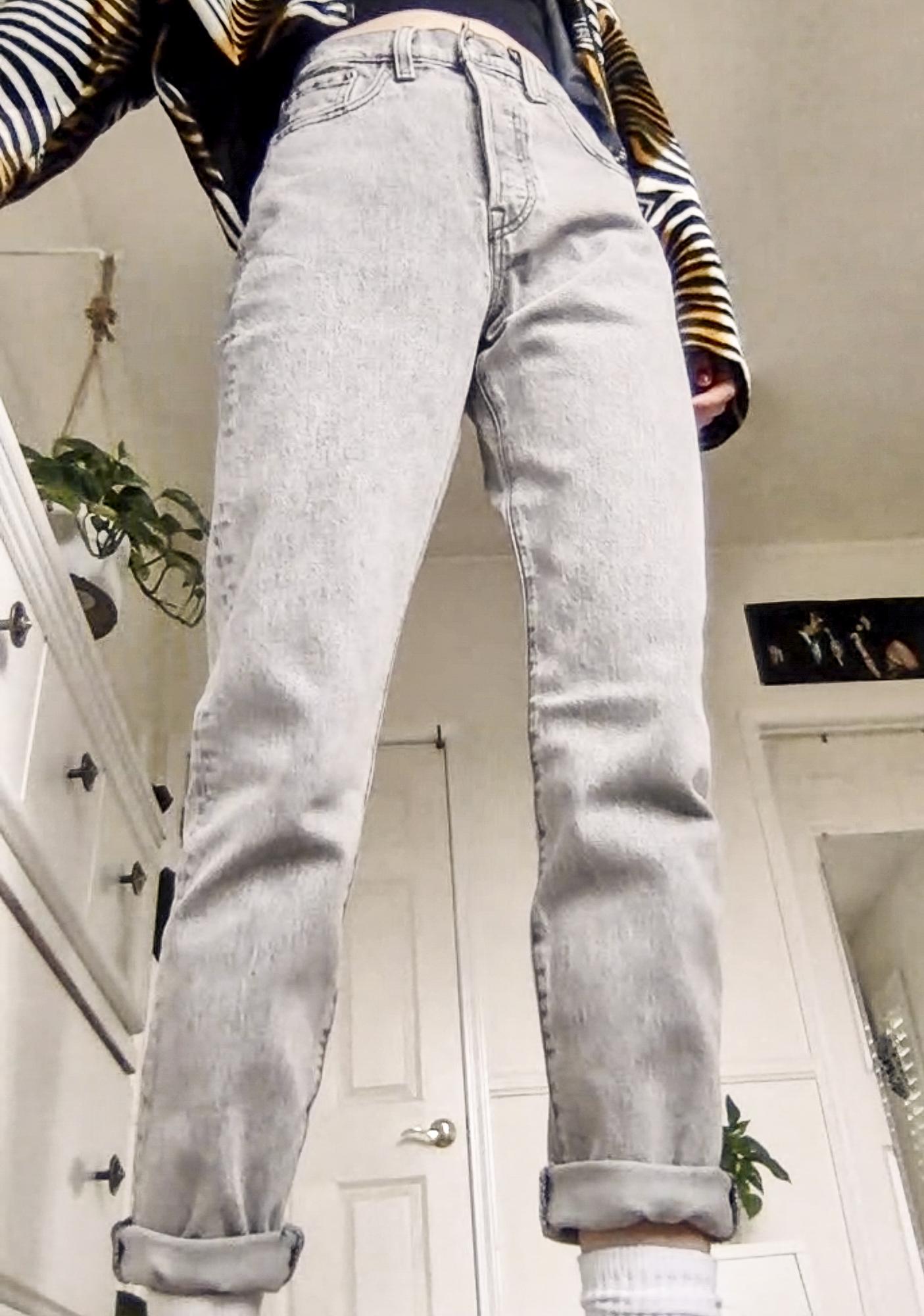 levi's 501 slim mom jeans