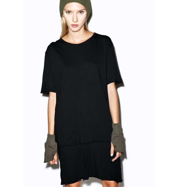 layered t shirt dress