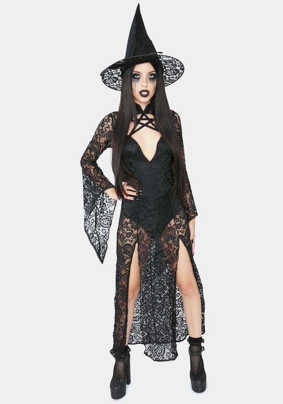 goth witch costume