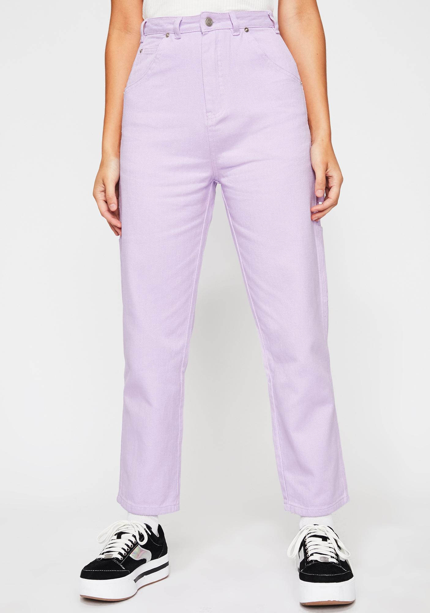 pink dickies carpenter pants