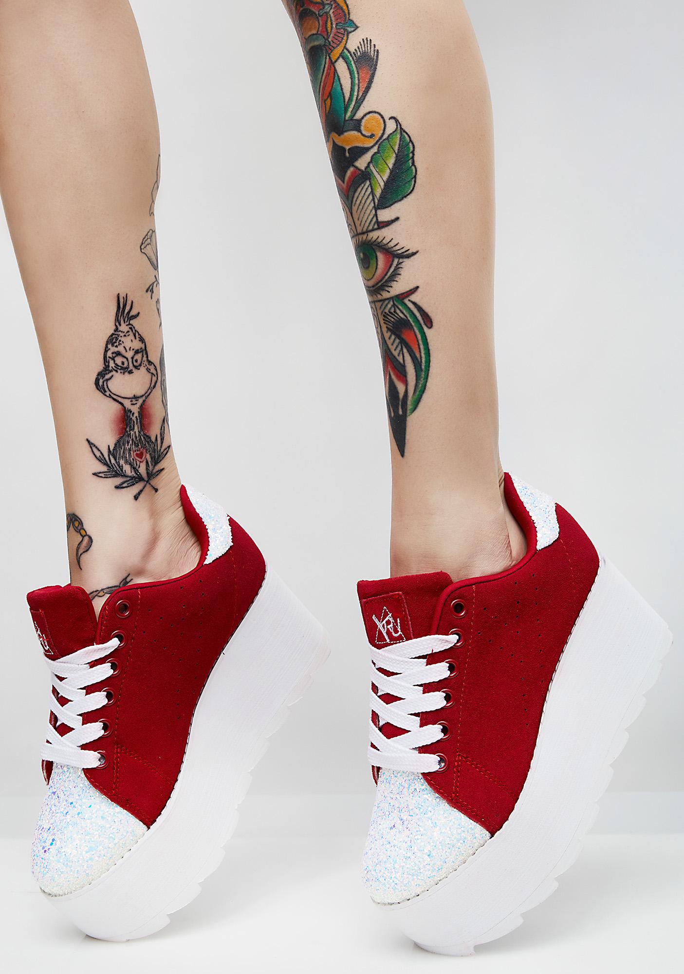 angelic lala platform sneakers