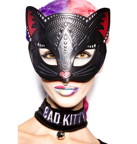 Cat Sparkle Mask Dolls Kill