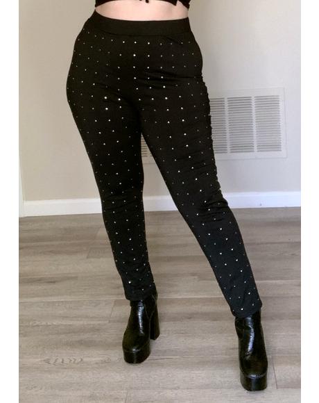 Lil Baddie Temper Studded Leggings