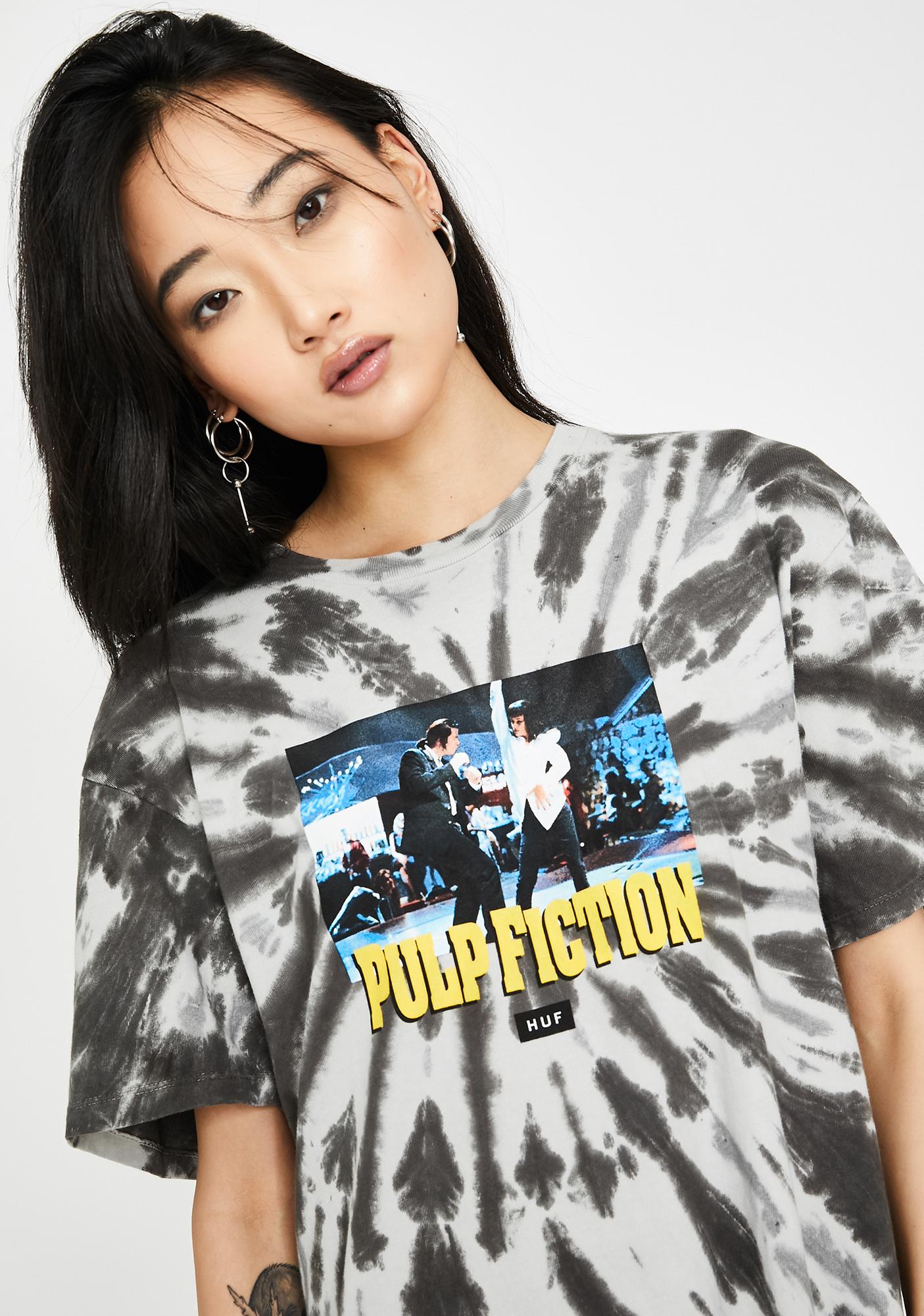 Huf X Pulp Fiction Dance Scene Tie Dye Tee Dolls Kill