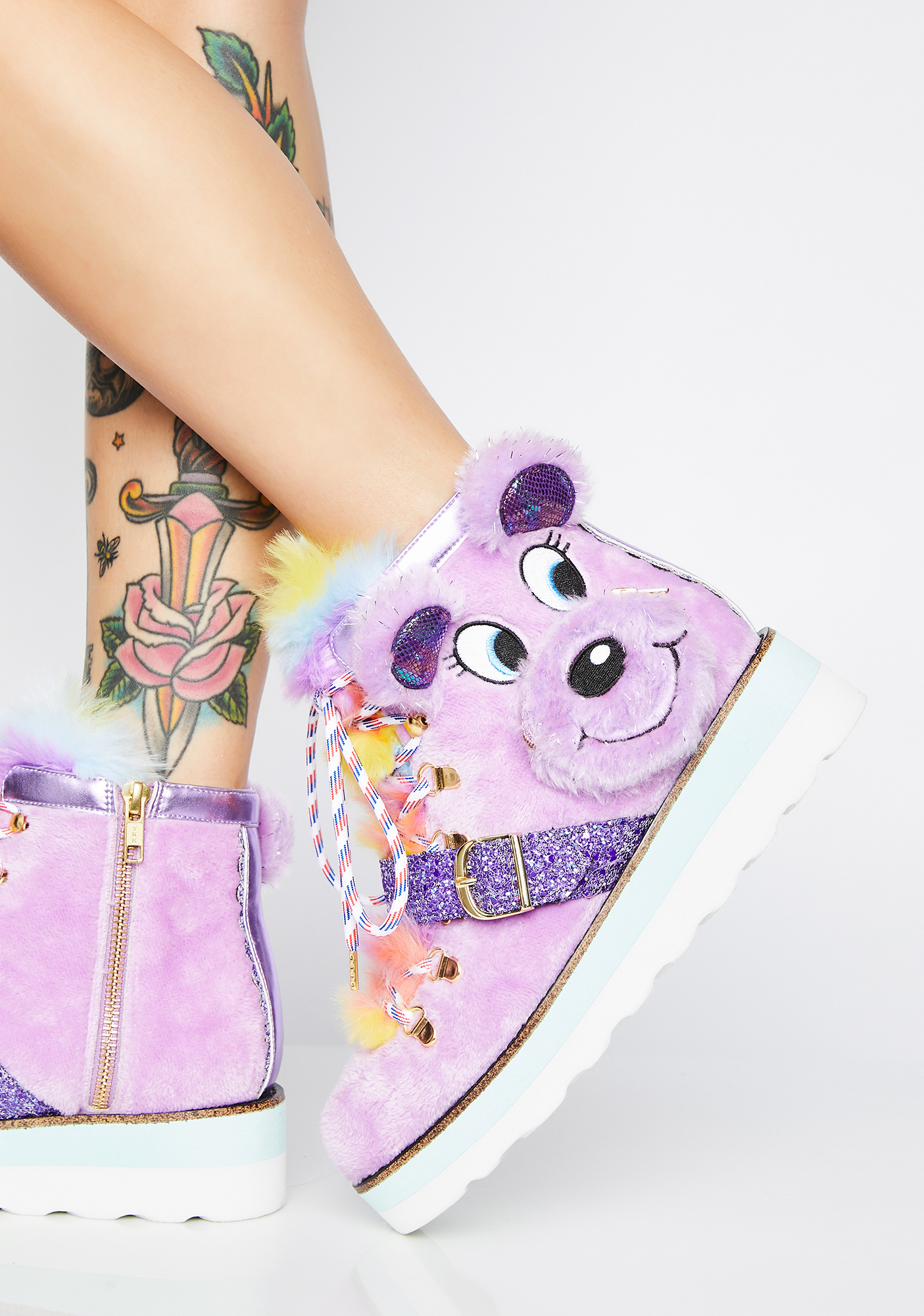 irregular choice teddy bear shoes