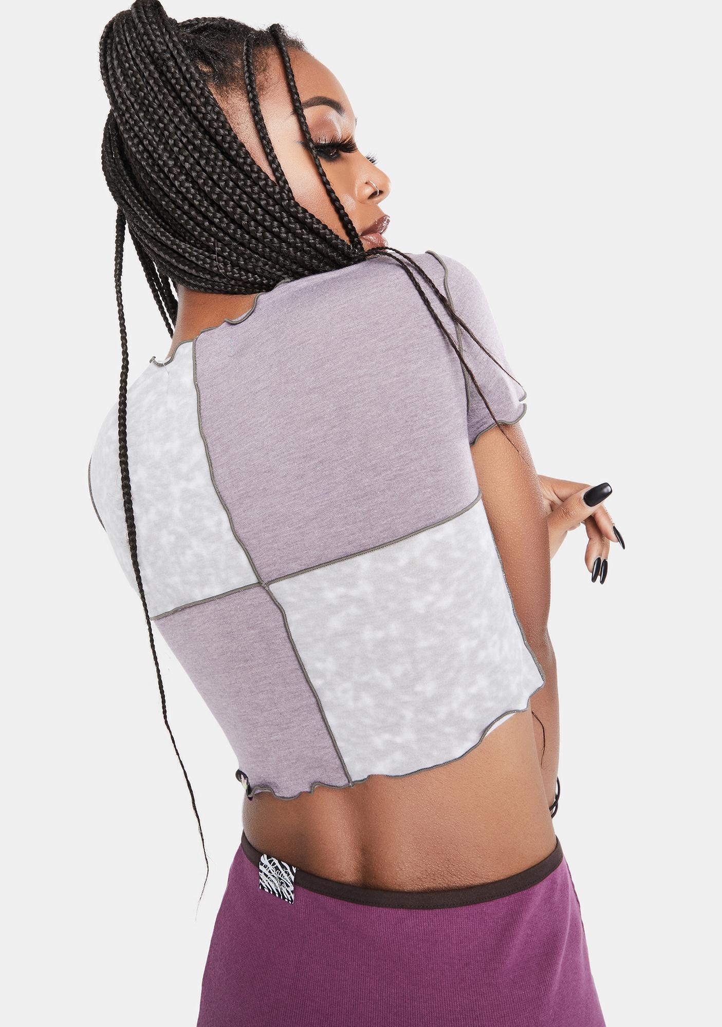 lettuce edge crop top