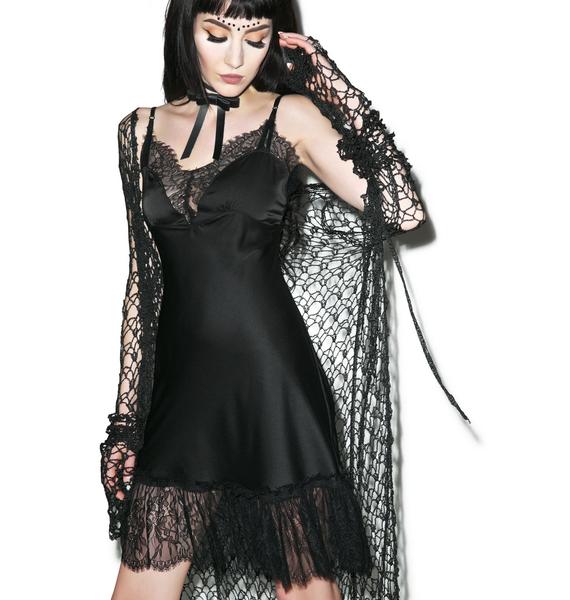 Widow Artemis Lace Slip Dress | Dolls Kill