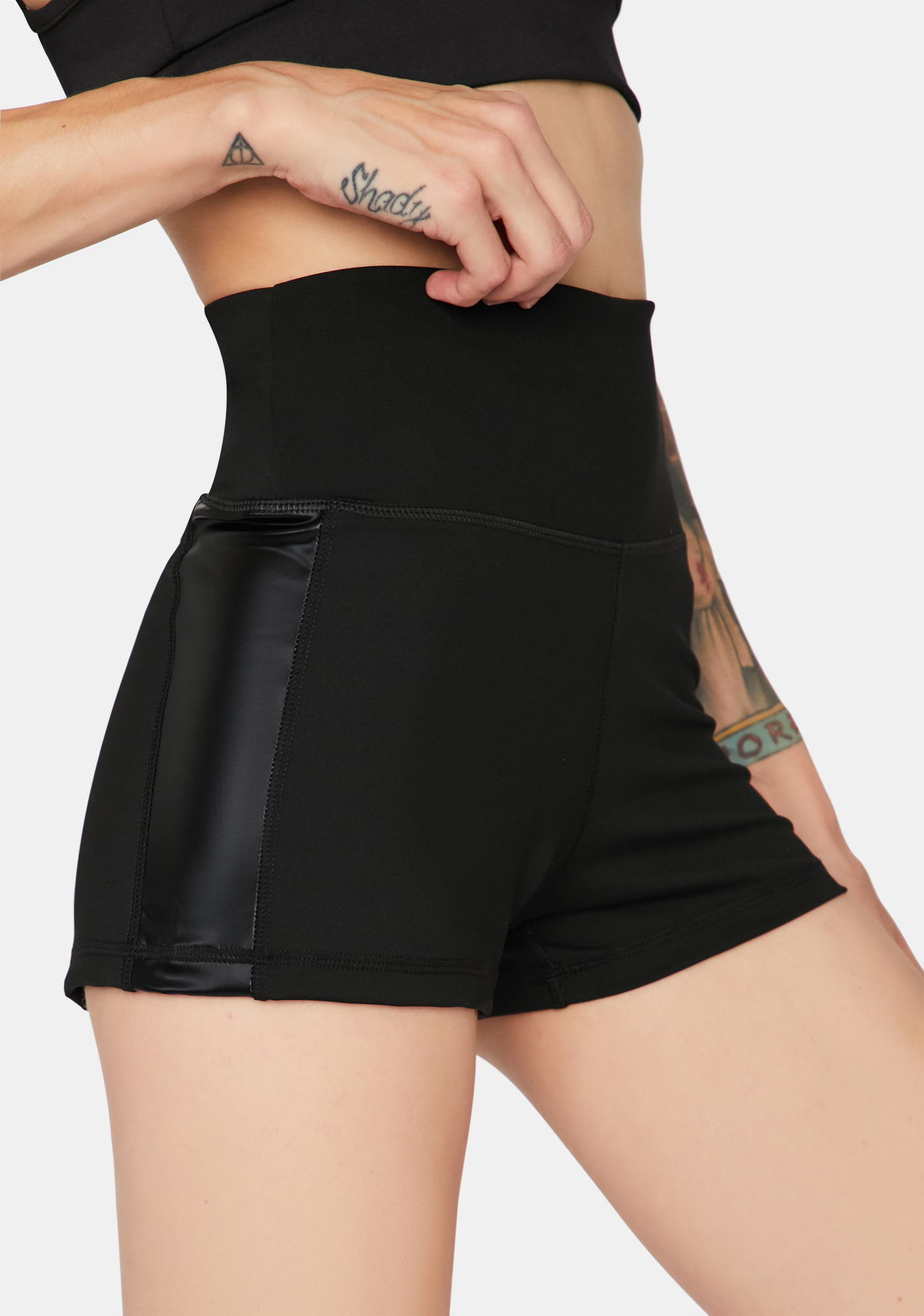 biker shorts high waist