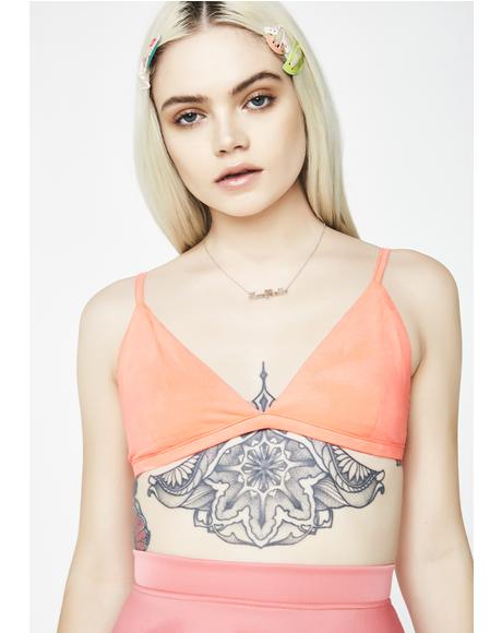 Coral Starlit BB Bralette