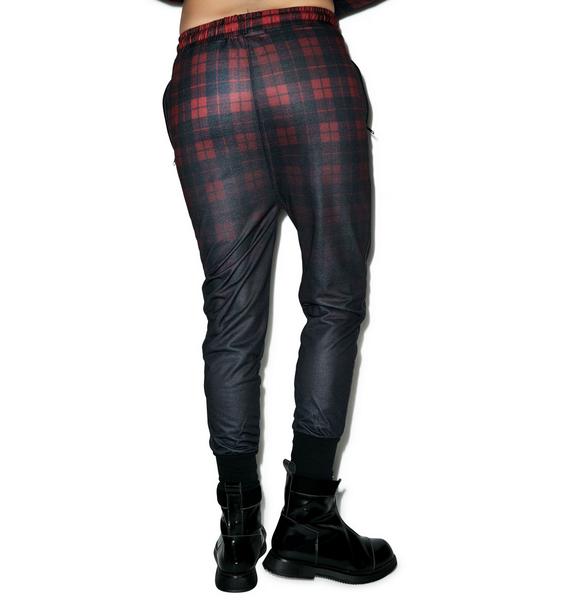 tartan sweatpants