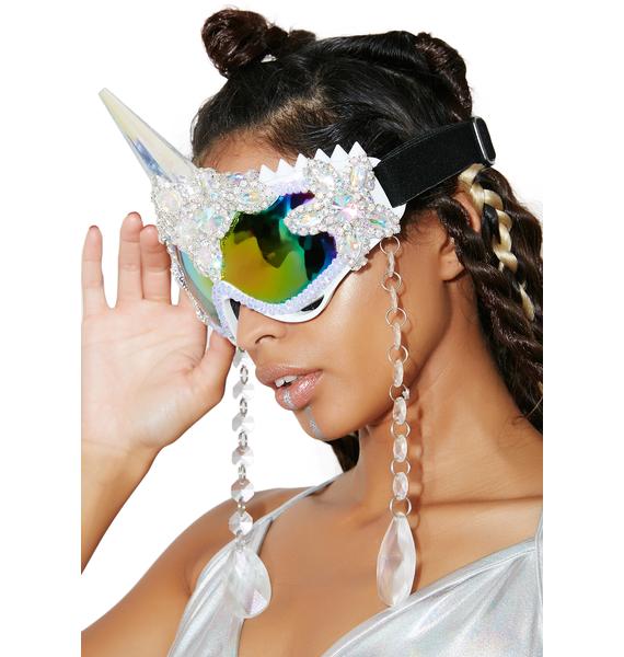 The Lyte Couture Unicorn Goggles Dolls Kill