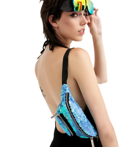 Skinnydip Lulu Sequin Fanny Pack Dolls Kill