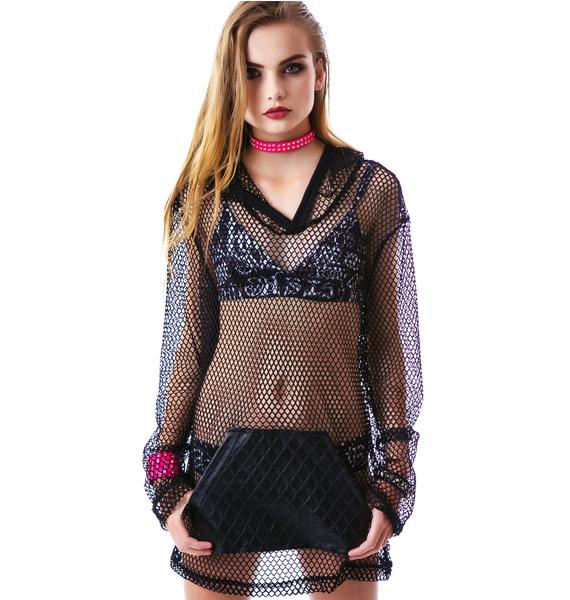 24HRS Oversized Pullover Hoodie Dolls Kill