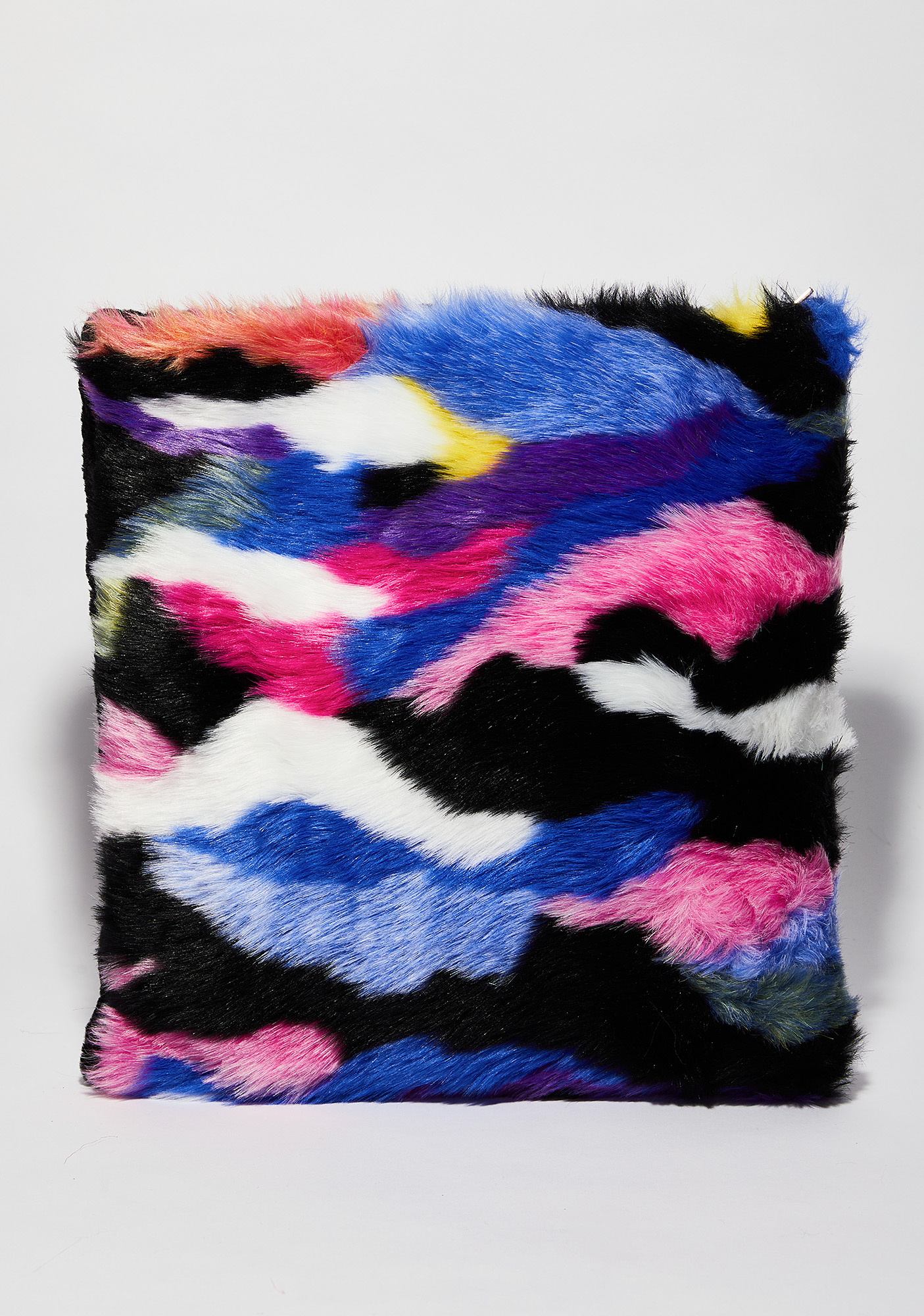 Rainbow Furry Crossbody Purse Dolls Kill