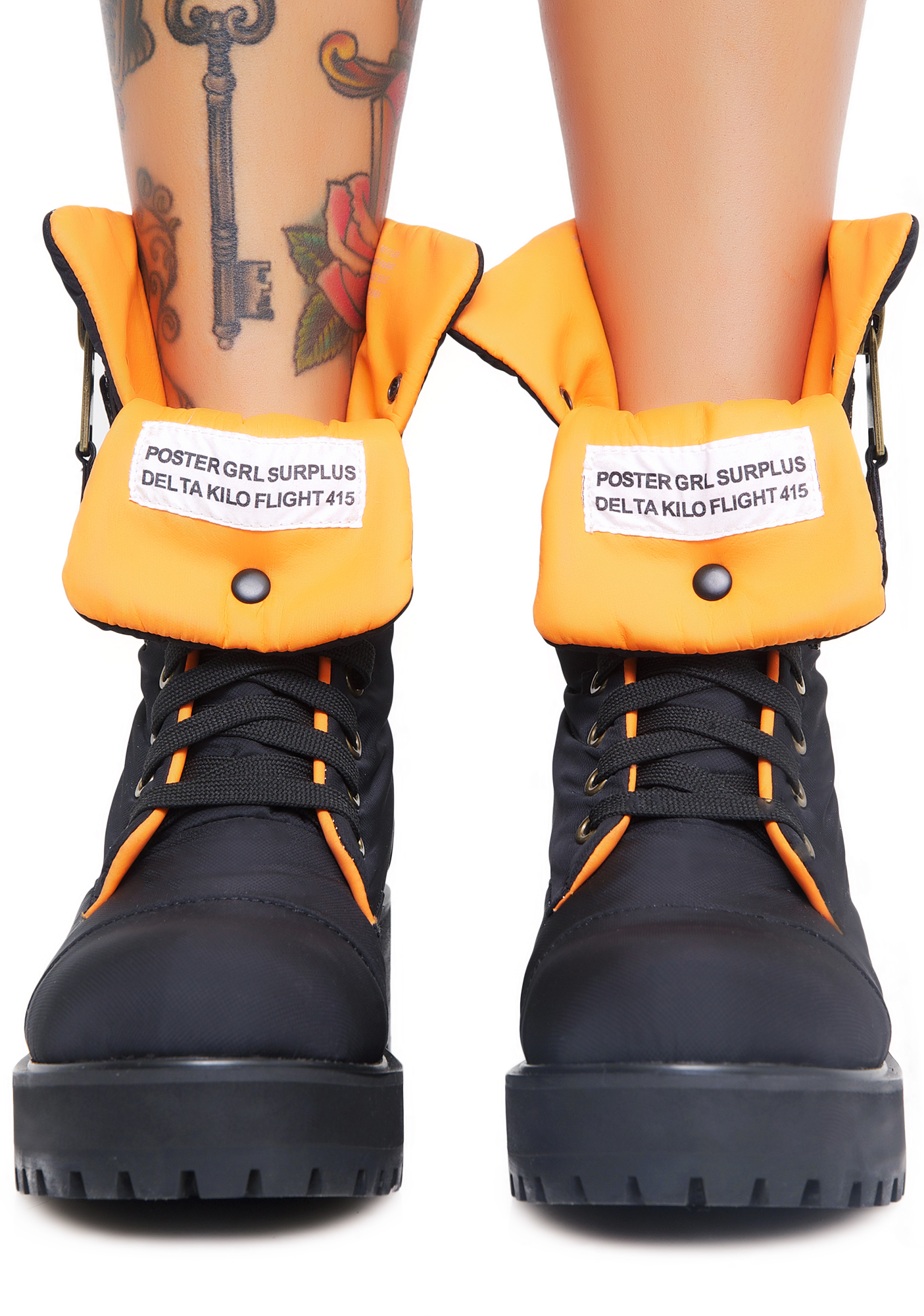 poster grl flight boots