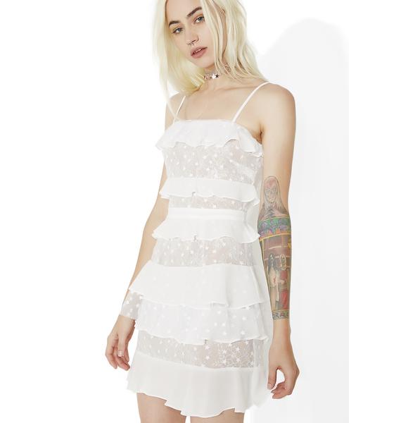 for love and lemons tiered ruffle gown