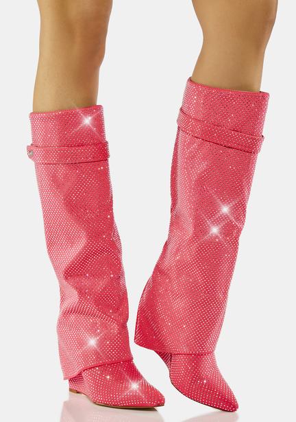 Sugar Thrillz Summer Floral Thigh High Boots - Multi | Dolls Kill