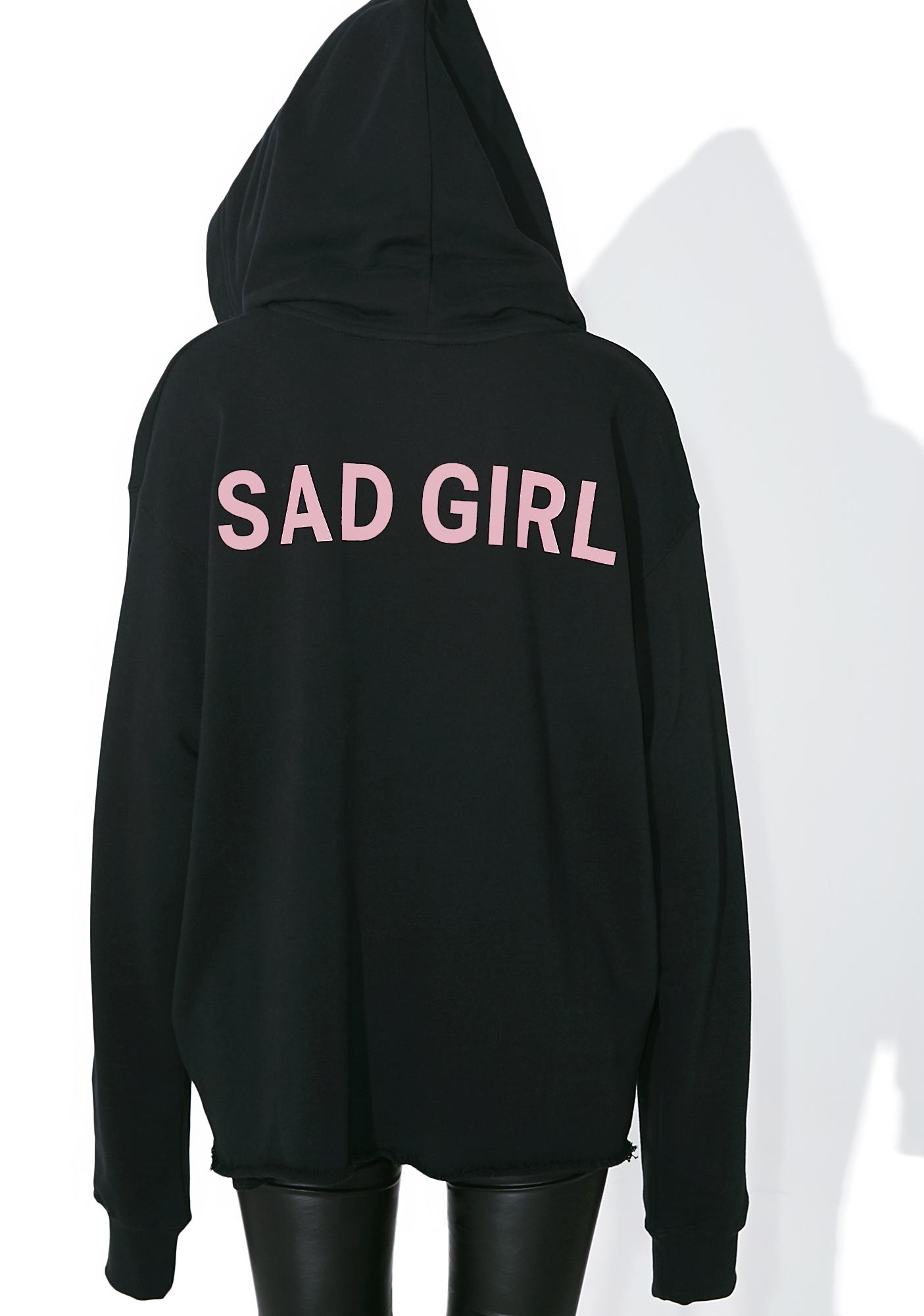 sad girl hoodie