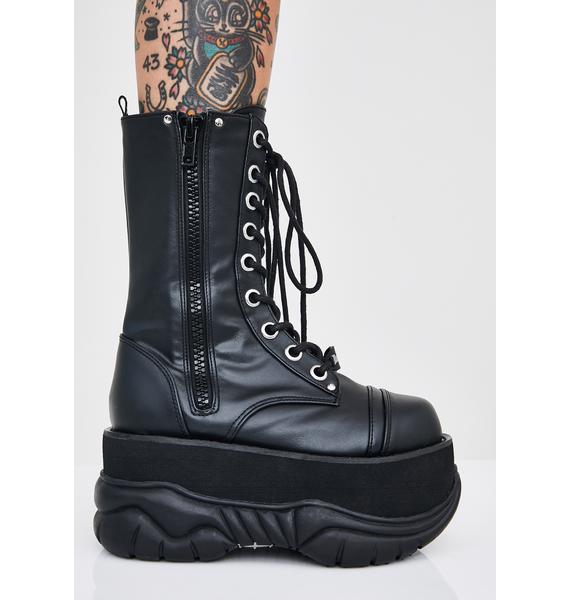 demonia platform boots amazon
