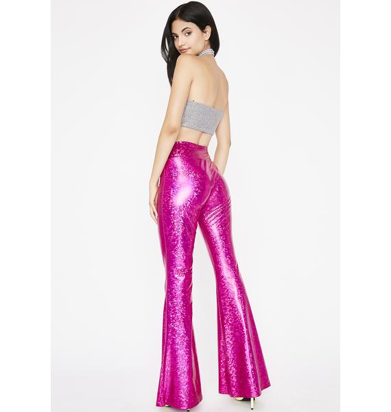 hot pink bell bottoms