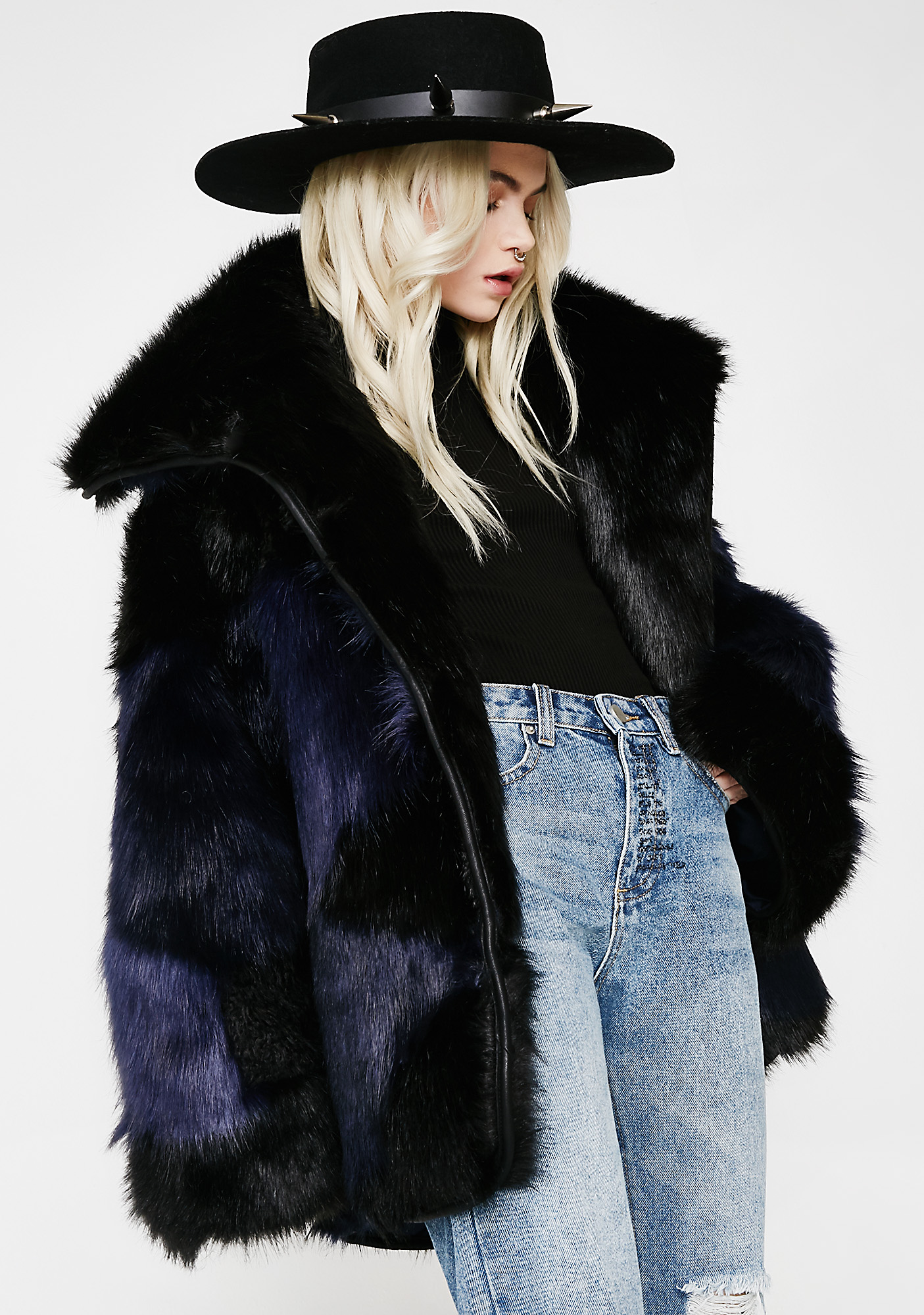 one teaspoon faux fur jacket