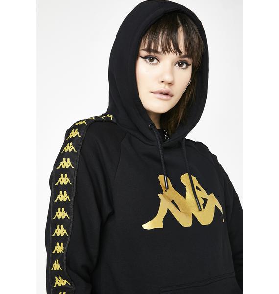 kappa authentic banus pullover hoodie