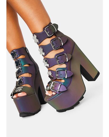 reflective heels