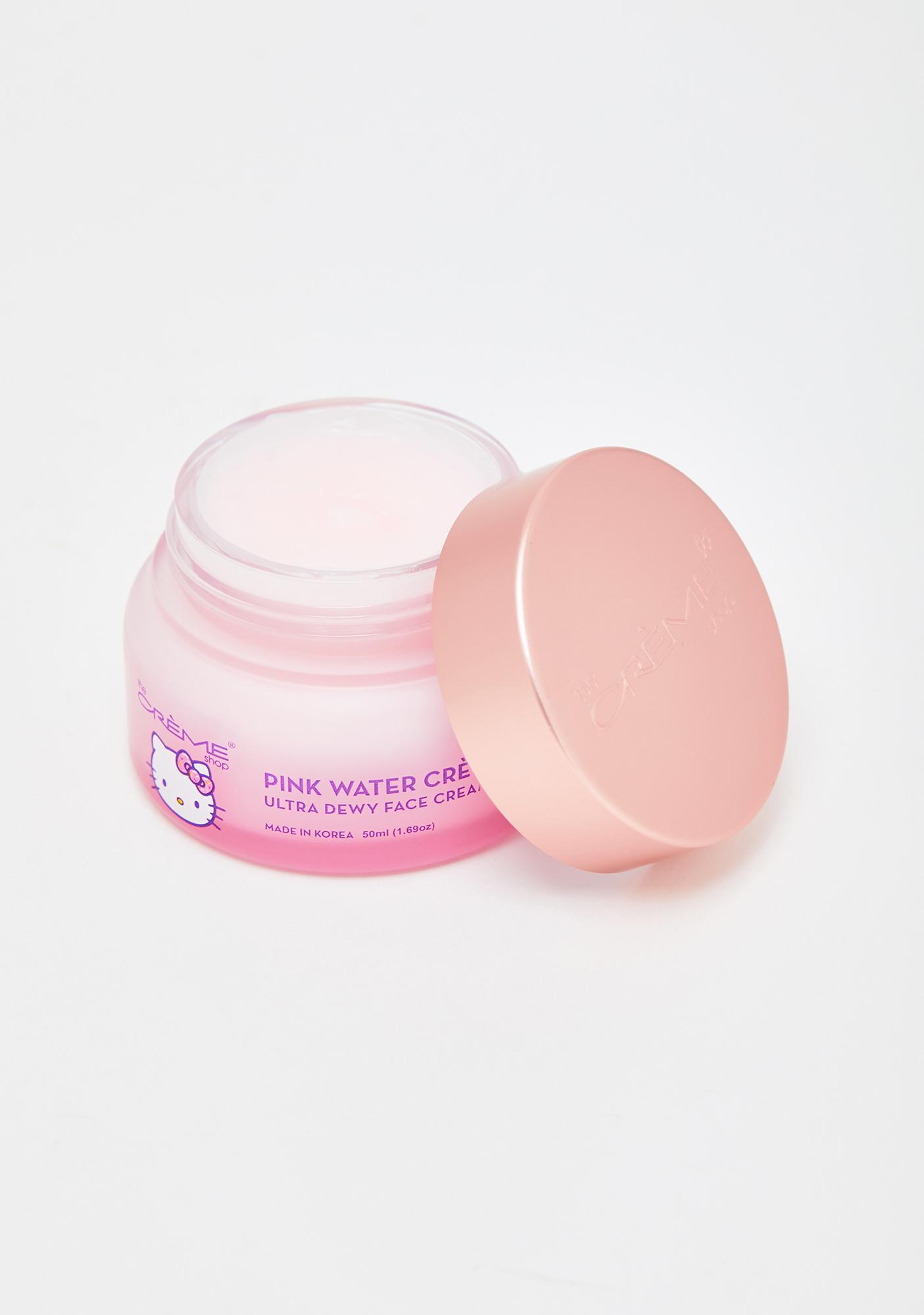 The Crème Shop Hello Kitty Pink Water Dewy Face Cream | Dolls Kill