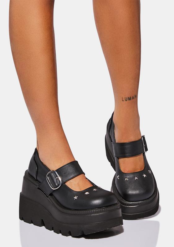 demonia platform mary janes