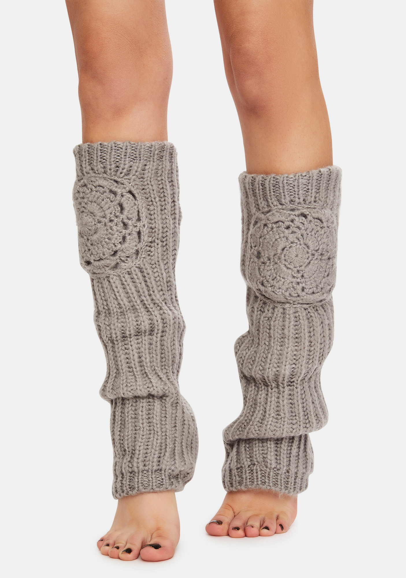 MeMoi Florensive Knit Leg Warmers Dolls Kill