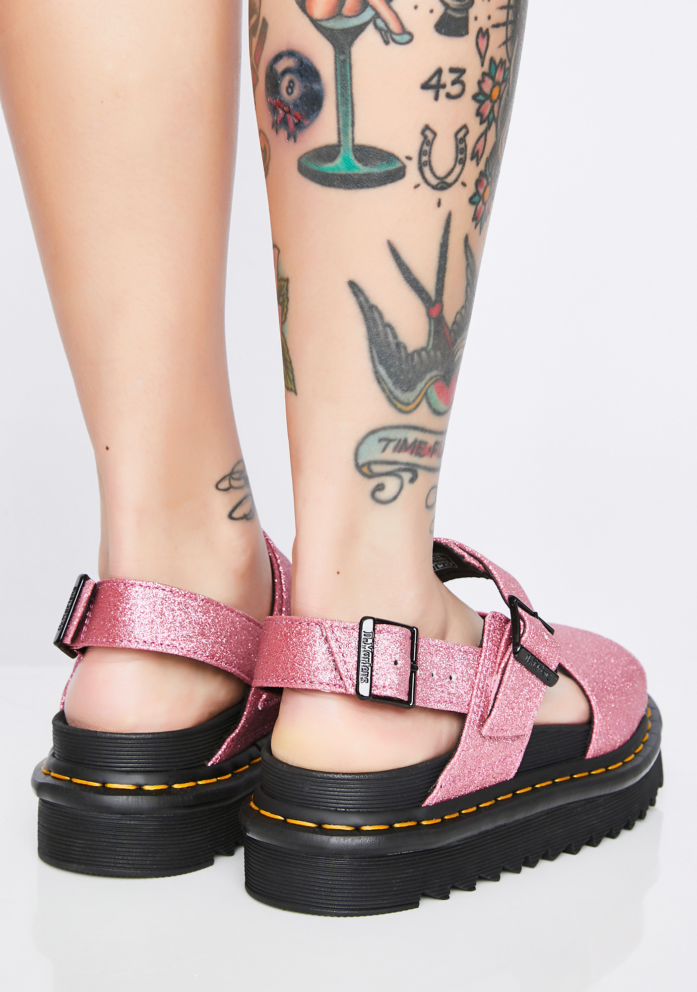 voss fine glitter dr martens