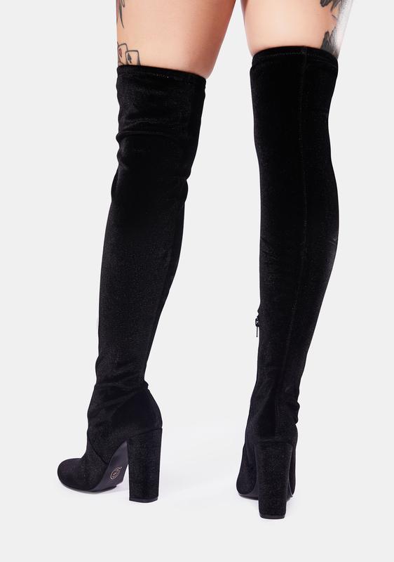 really tall boots