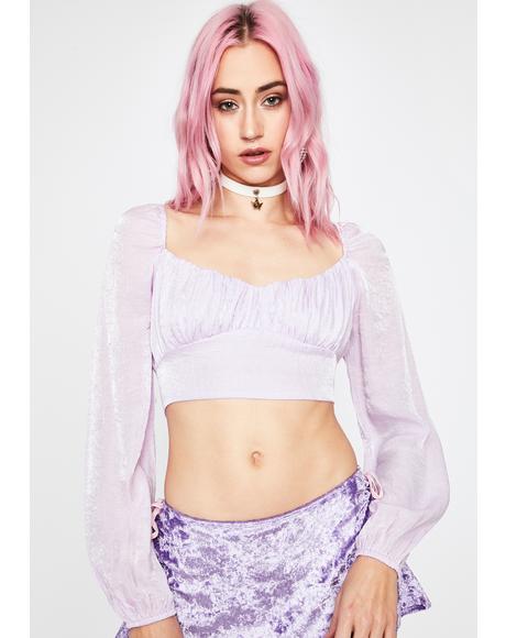 Pixie Classy Yet Sassy Peasant Blouse