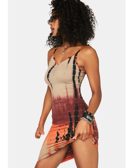 pastel tie dye slip dress