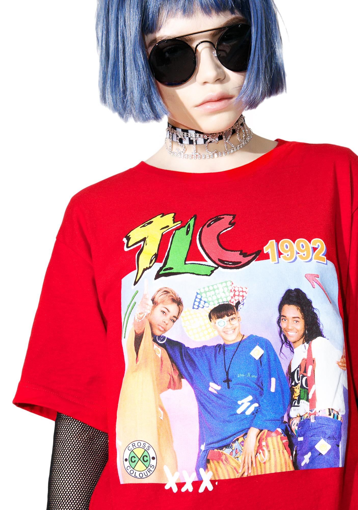 Cross Colours TLC T-Shirt | Dolls Kill