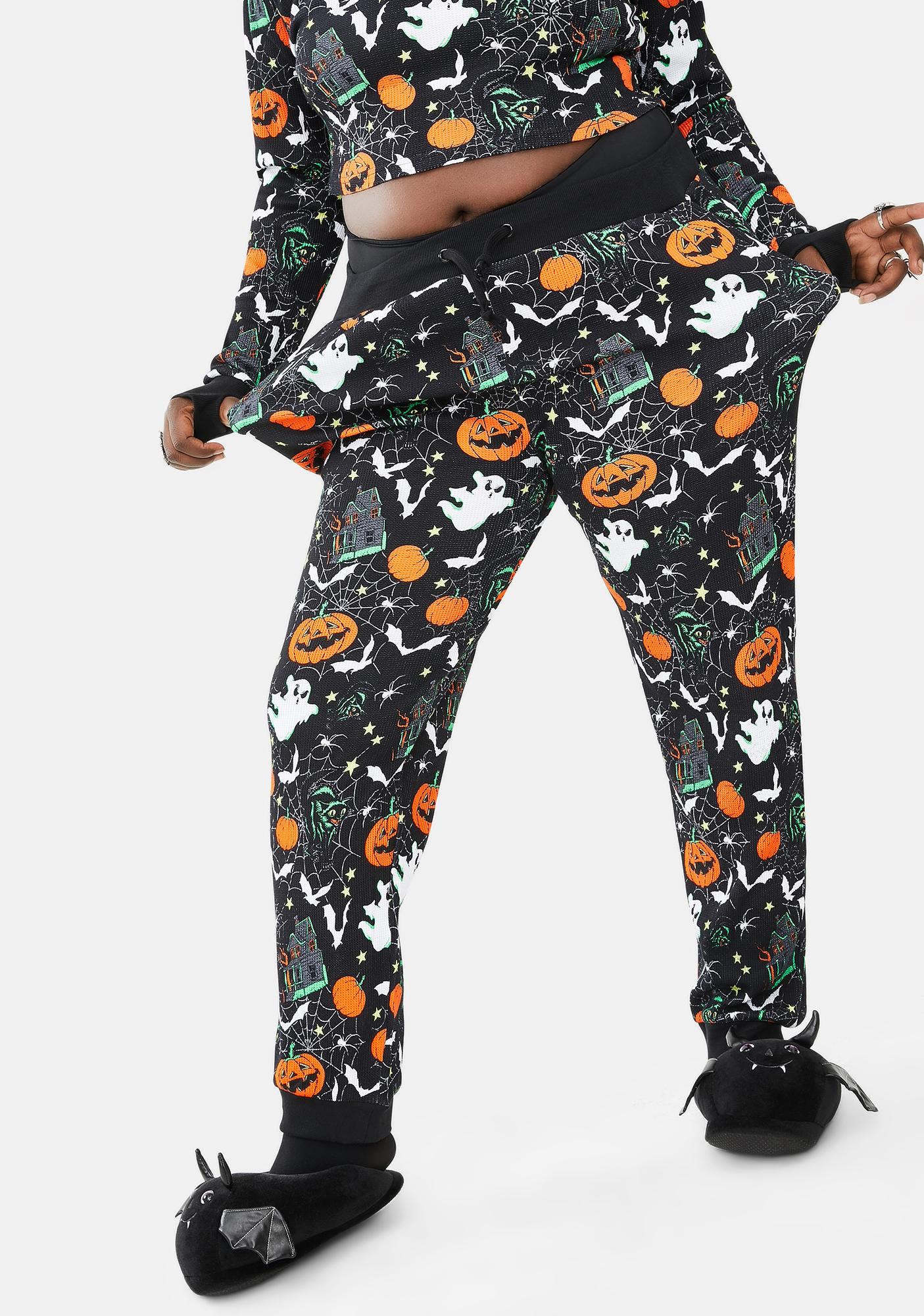 halloween joggers womens