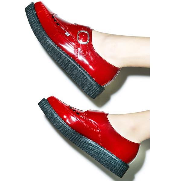 pointed toe creepers