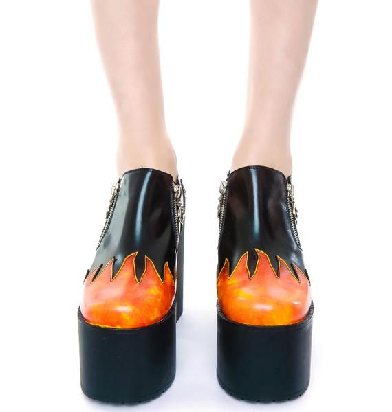 UNIF Pyro Boot | Dolls Kill