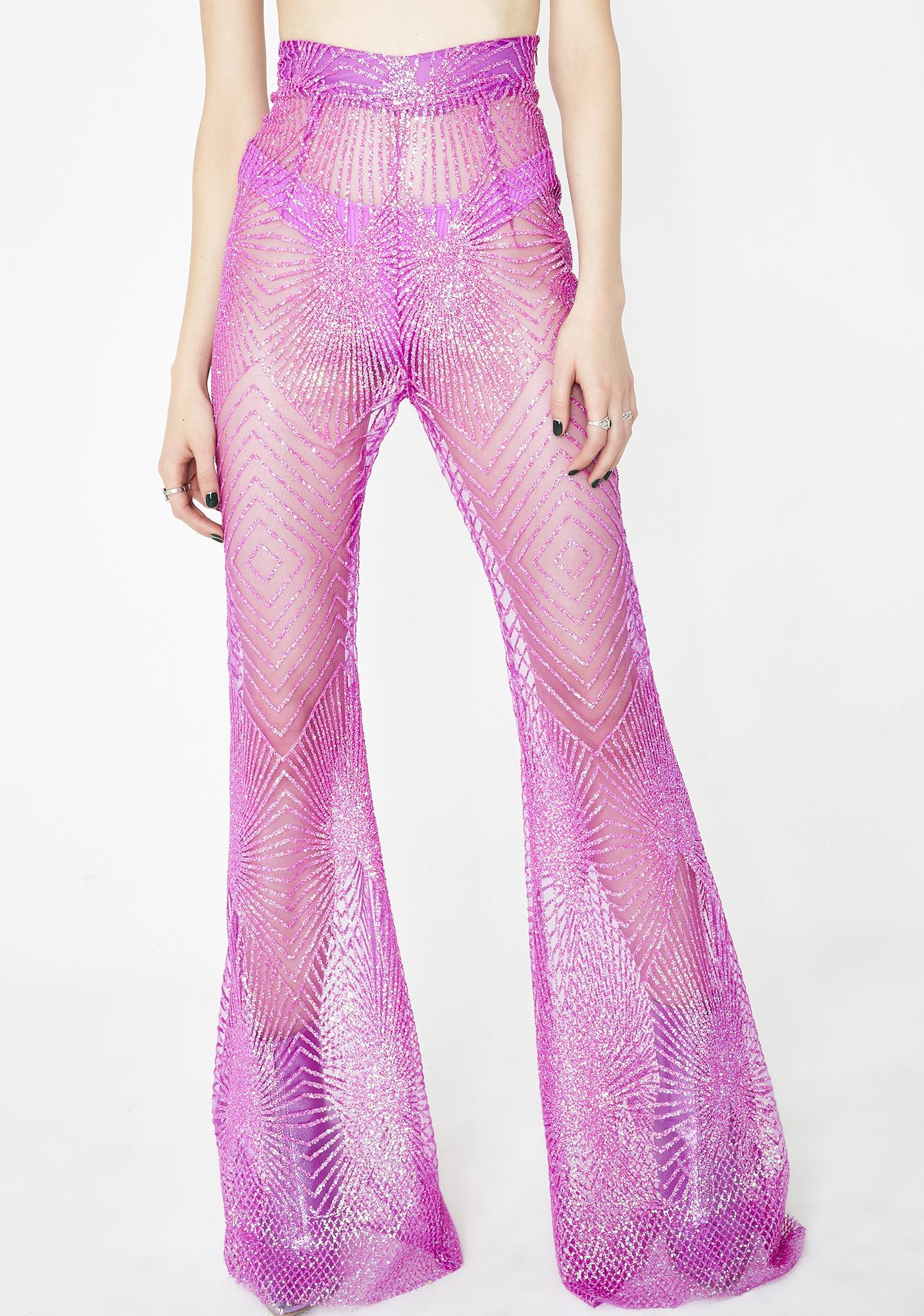 glitter flares