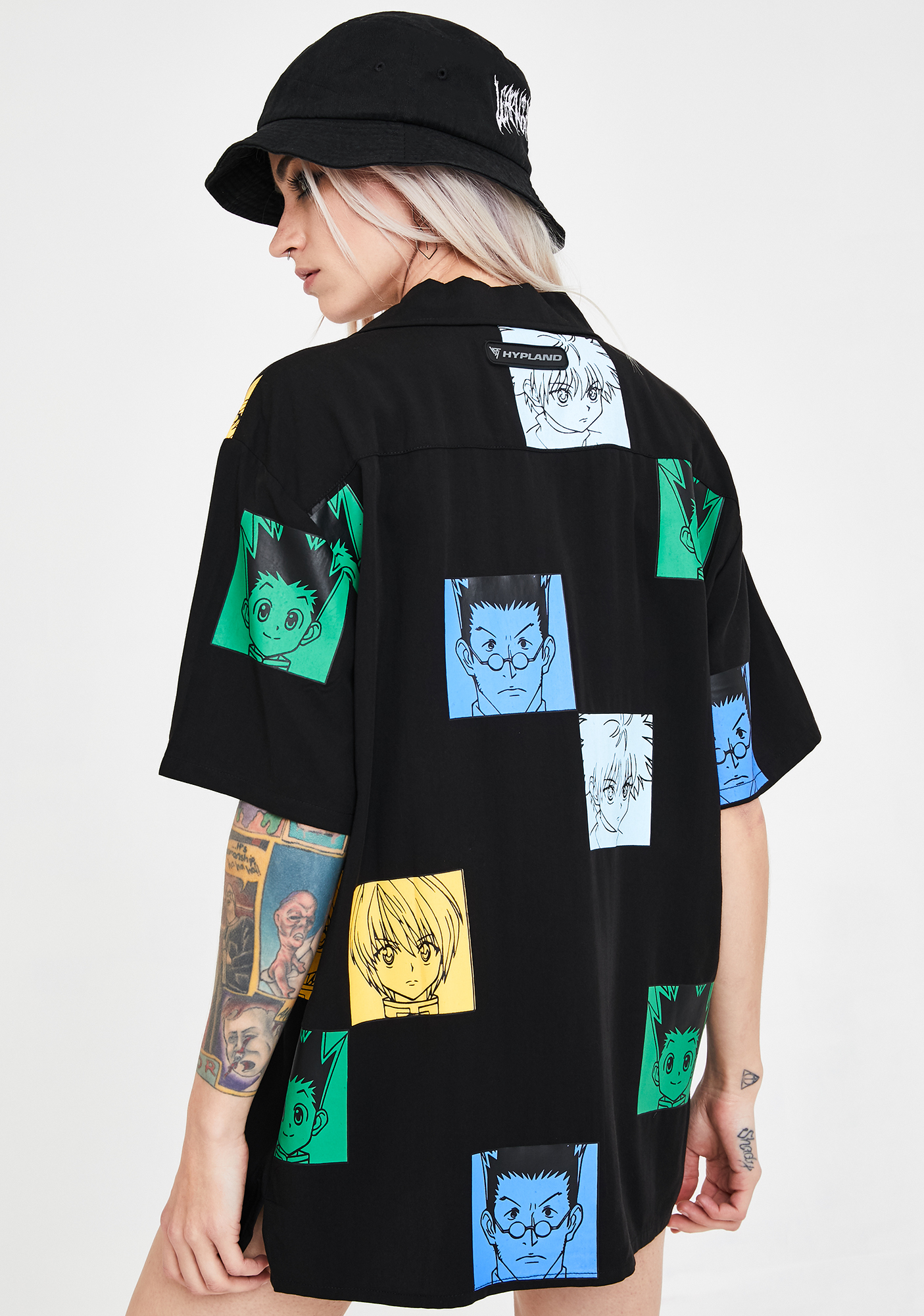 Hypland X Hunter X Hunter Color Button Up Shirt Dolls Kill