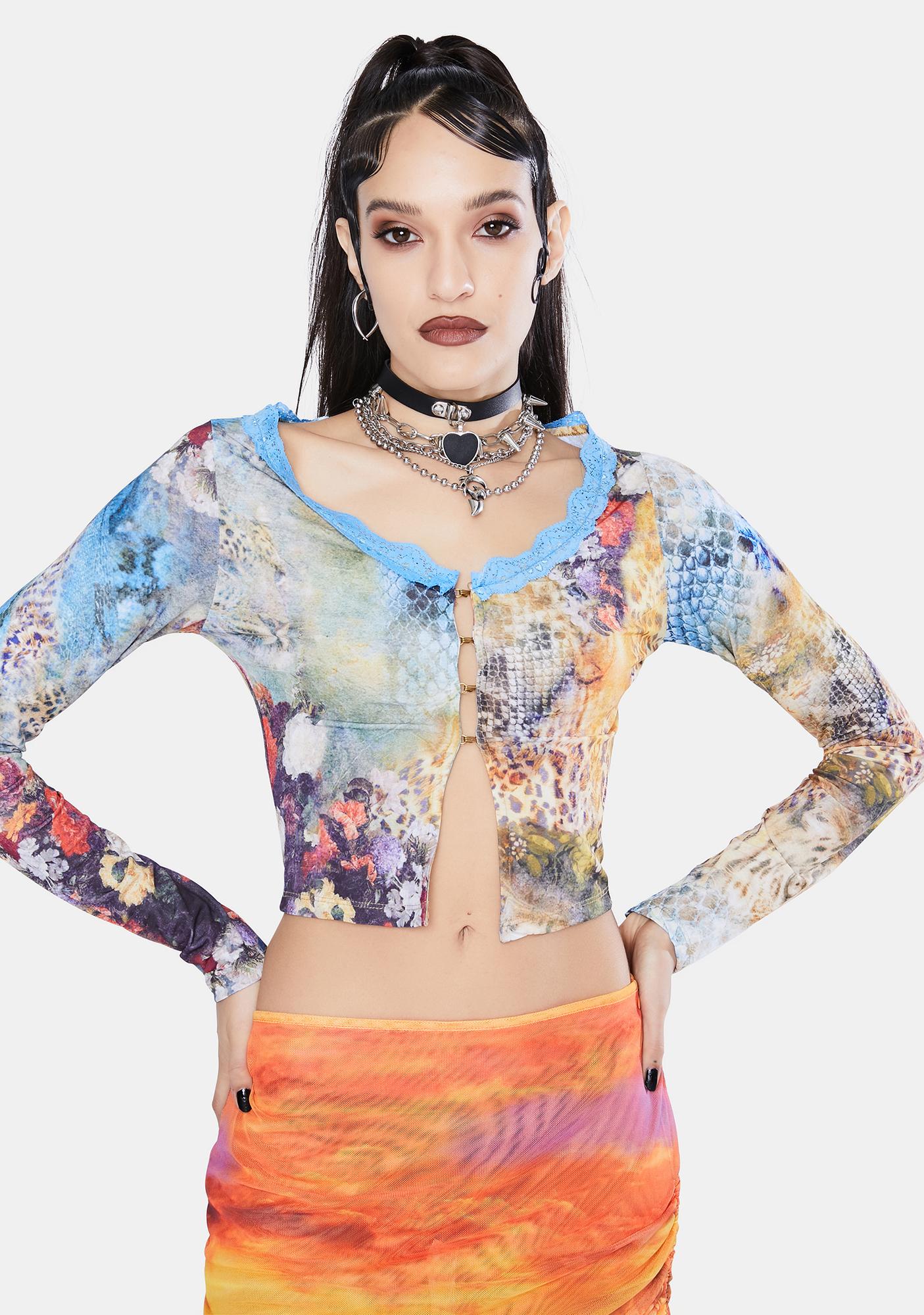 roses cardigan