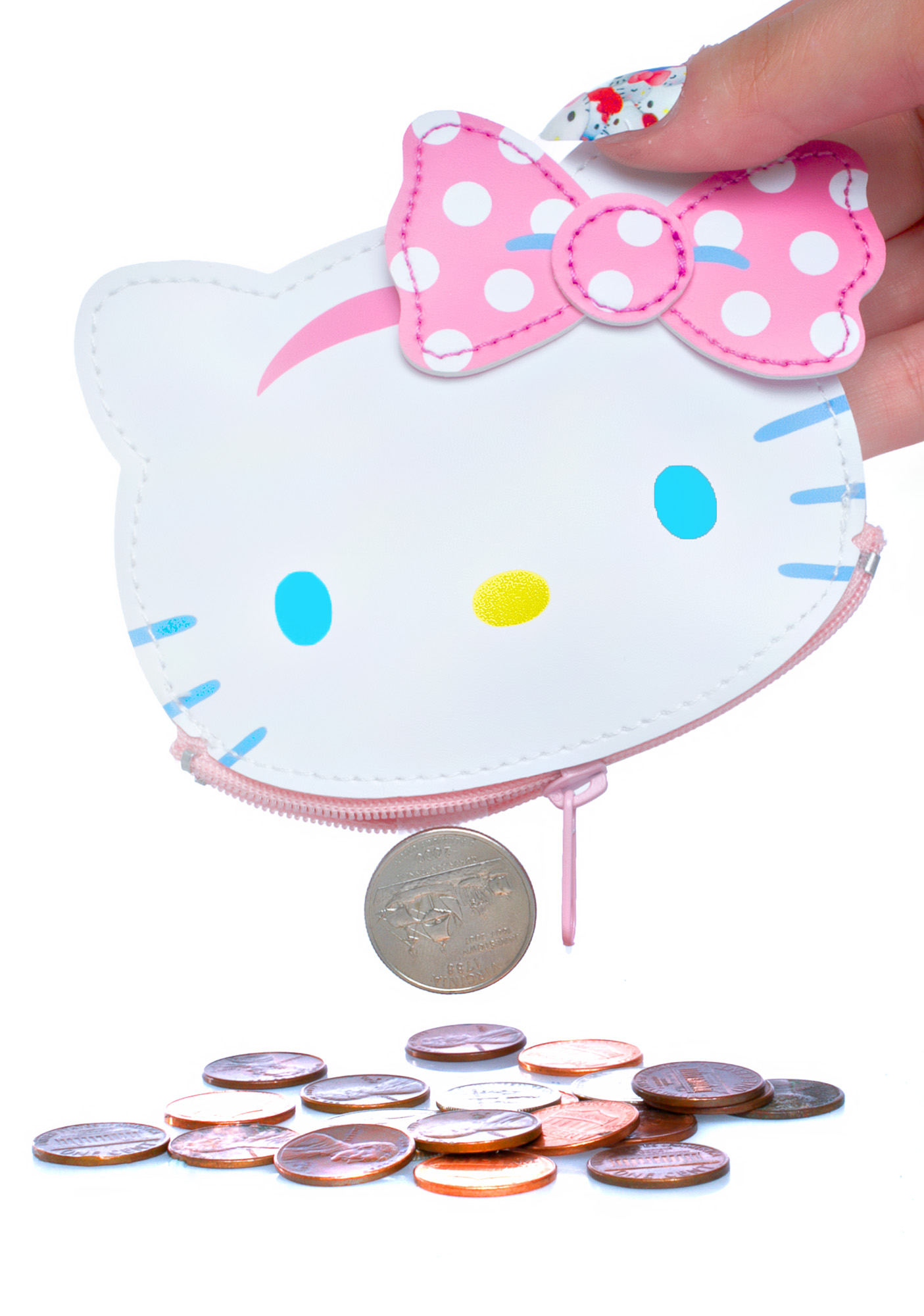 Sanrio Hello Kitty Fresh Punch Coin Pouch Dolls Kill