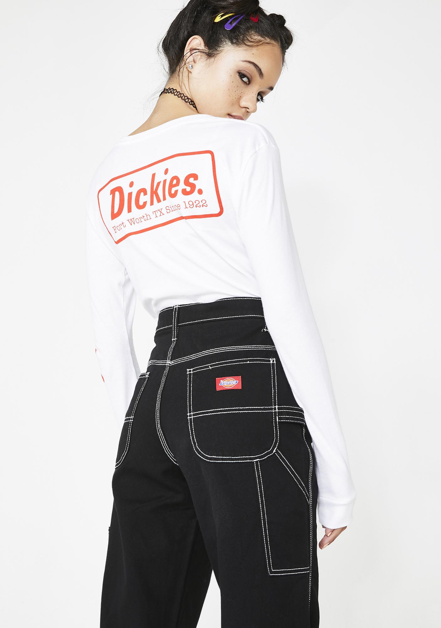 dickies girl midnight carpenter pants