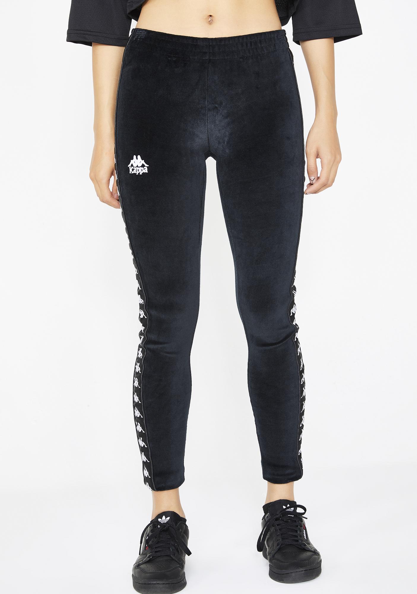 kappa velour leggings