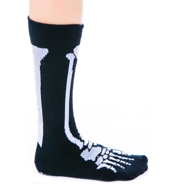 Stance Old Bones Socks Dolls Kill