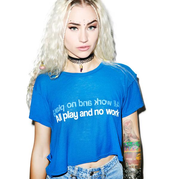 Wildfox Couture All & None Middle Tee | Dolls Kill