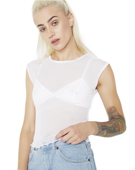 Angelic Sheer Daze Tee